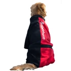 Custom logo high quality large dog fashion clothes cotton hoodies pet winter coat dog clothes