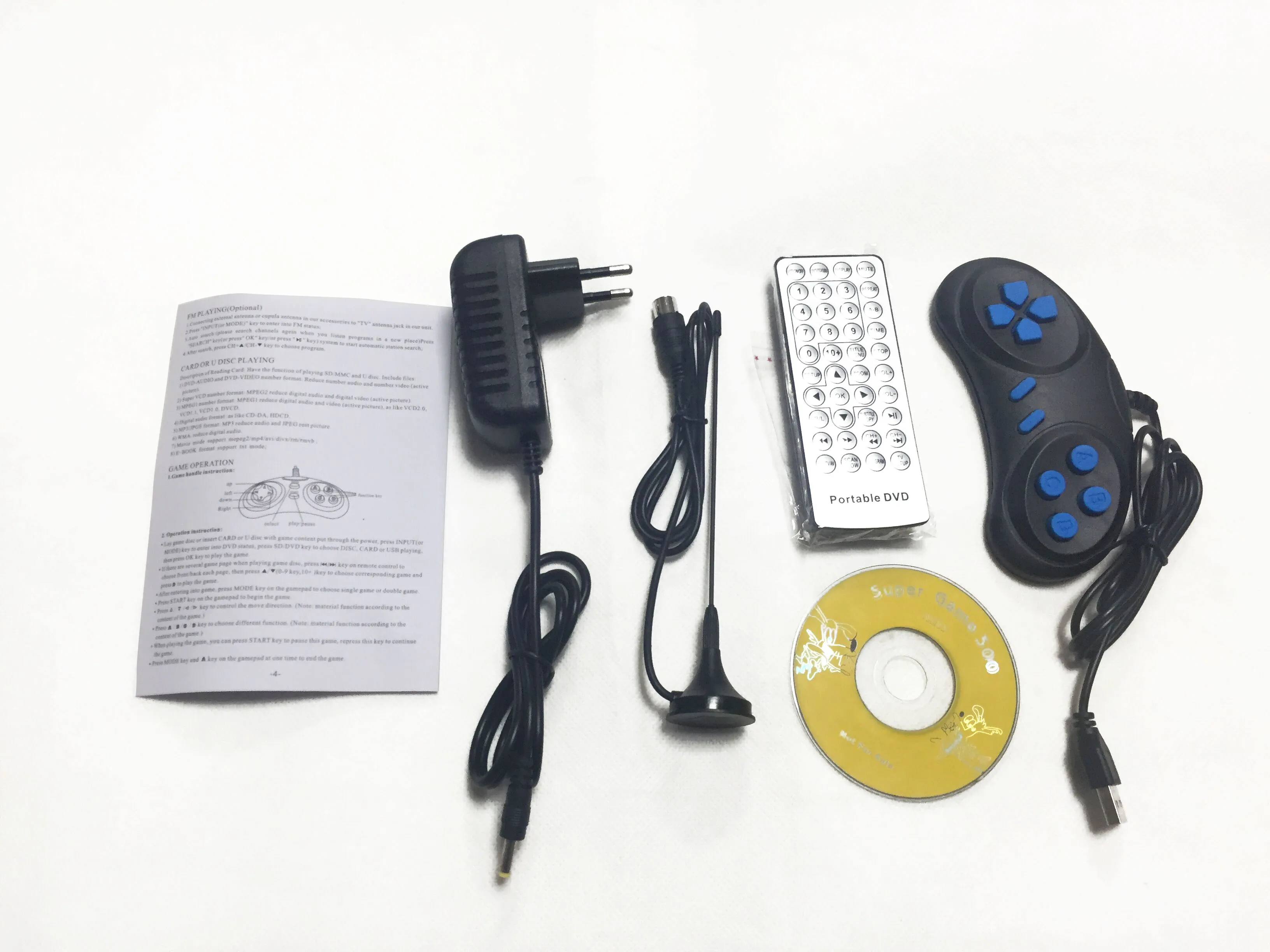 TNT STAR TNT-138 13.8 Inch Portable DVD Player for Kids