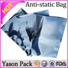 Aluminium Plastic Antistatic Ziplock Esd Shielding Electronic Packaging Pet Bag With Zip