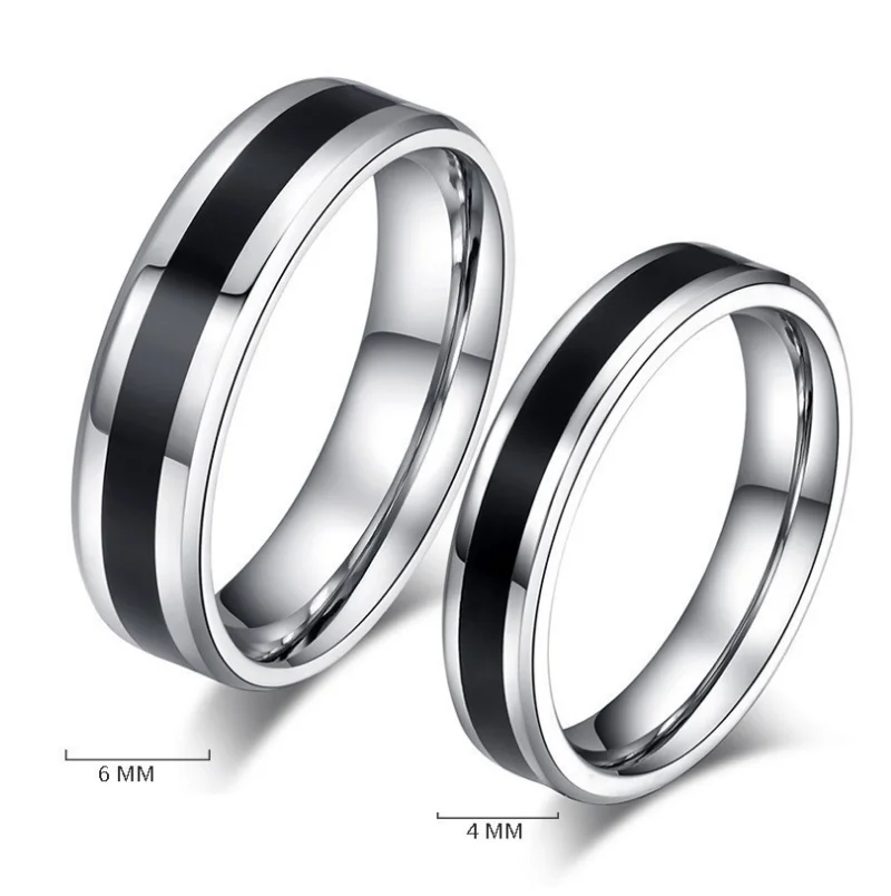 Jewelry Graduation Rings University Young Boys Finger Rings Hot Selling Stainless Steel Engagement Bands or Rings Gold , 100 Pcs