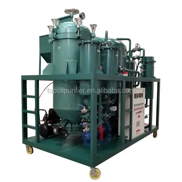 Fuel Oil Purification Decolorization Machine Decolorizing Red diesel Equipped with Pressure protection Device