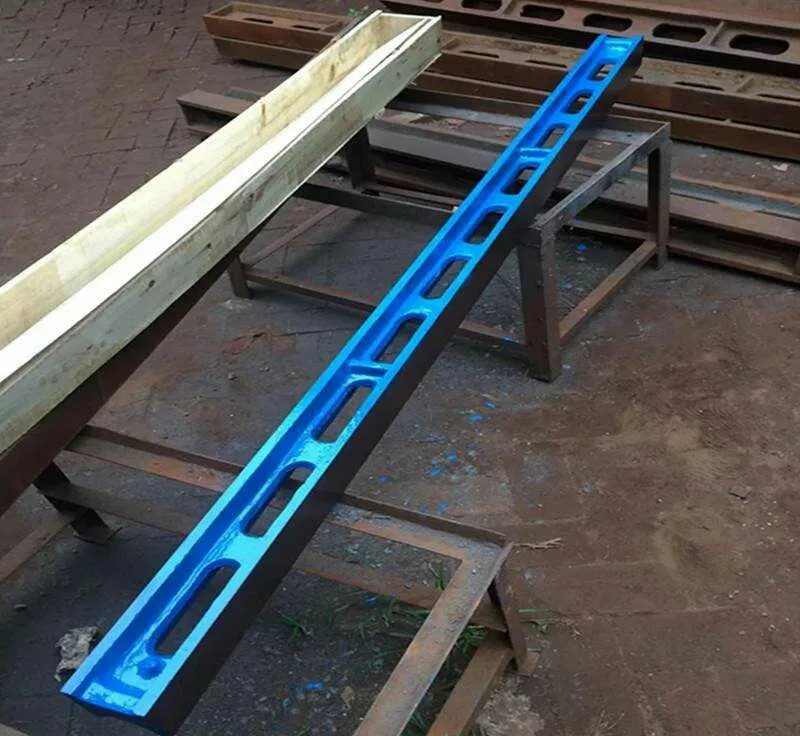 Cast iron parallel ruler Levelling ruler inspection tool Straight Edge ...