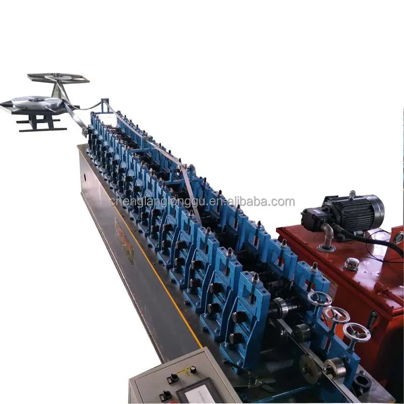Gypsum Board Ceiling T Grid Roll Forming Machine Main Tee Cross T Ceiling Section Tile Making Machine