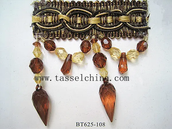 
Лидер продаж 2013, бахрома с бусинами в форме капли для штор 