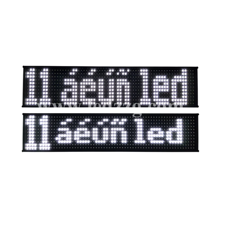 Best seller customized bus LED destination sign scrolling message text panel board screen display