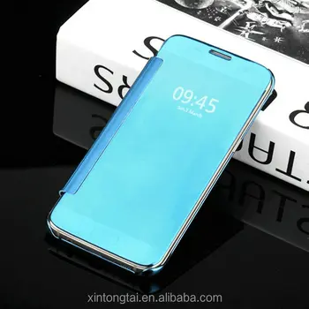 Mirror smart flip cover for flip phone samsung J2
