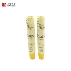 Balm Plastic Tubes Promotional Custom Plastic Empty Cosmetic Soft Packing Lip Balm PE Tube