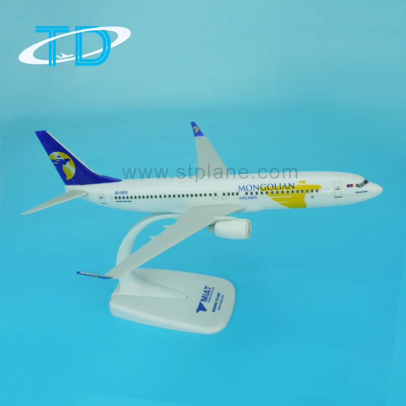 MIAT Mongolia Airlines Scale 1:200 B737-800 Model Plane