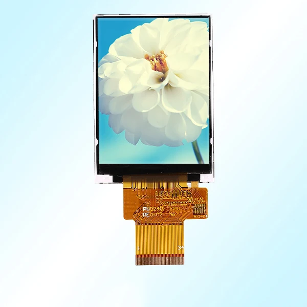 2.4'' usb flash drive programmable small see through lcd display