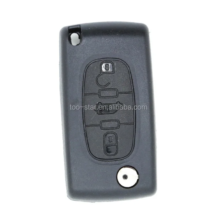 MagiDeal Replacement 2-Button Remote Smart Key Fob Case 