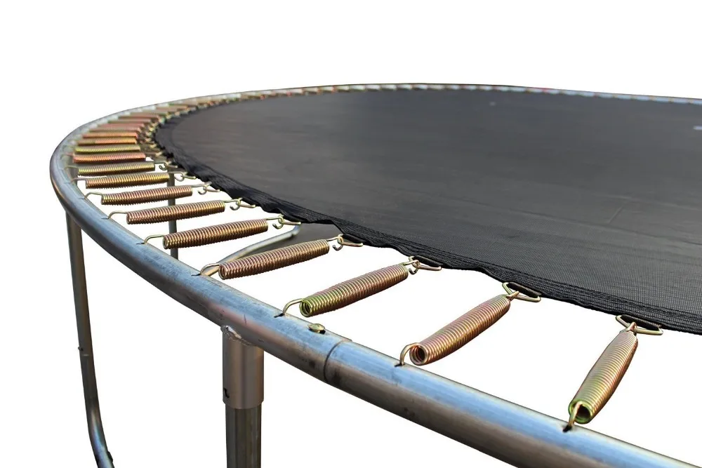 Оптовая продажа, 8-футовый садовый батут, оборудование для парка, батут с лестницей, подарок для мальчиков и девочек