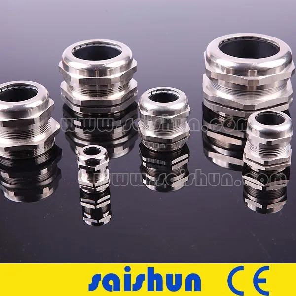 Уплотнение NBR Защитная кабельная Уплотнения Металлические железы