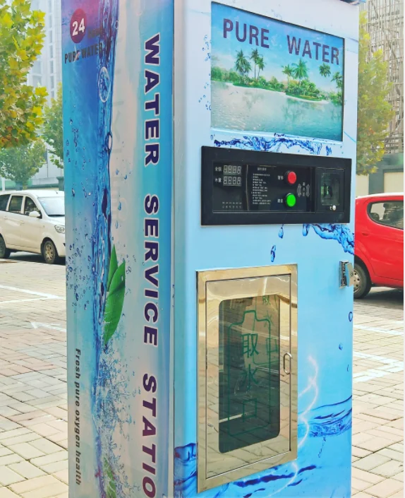 Стационарный торговый автомат обратного осмоса для очистки