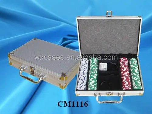 Винкстан-закругленный угловой 200 алюминиевый чехол для покера