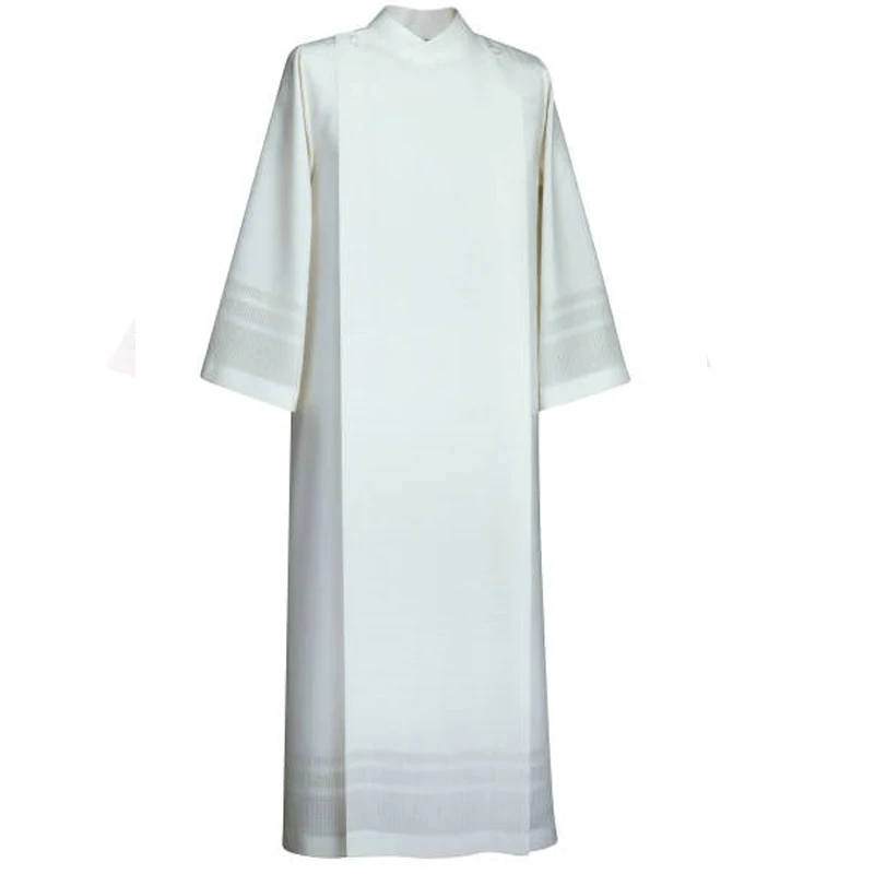Church Textile Chasuble Alb Robe Produce White Liturgical Gown