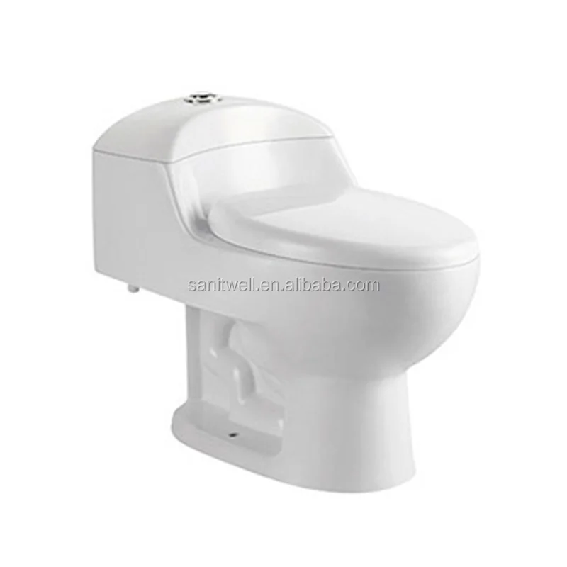 Exaggerative Modelling One Piece Washdown Toilets With Standard Height for Multifunctional Use