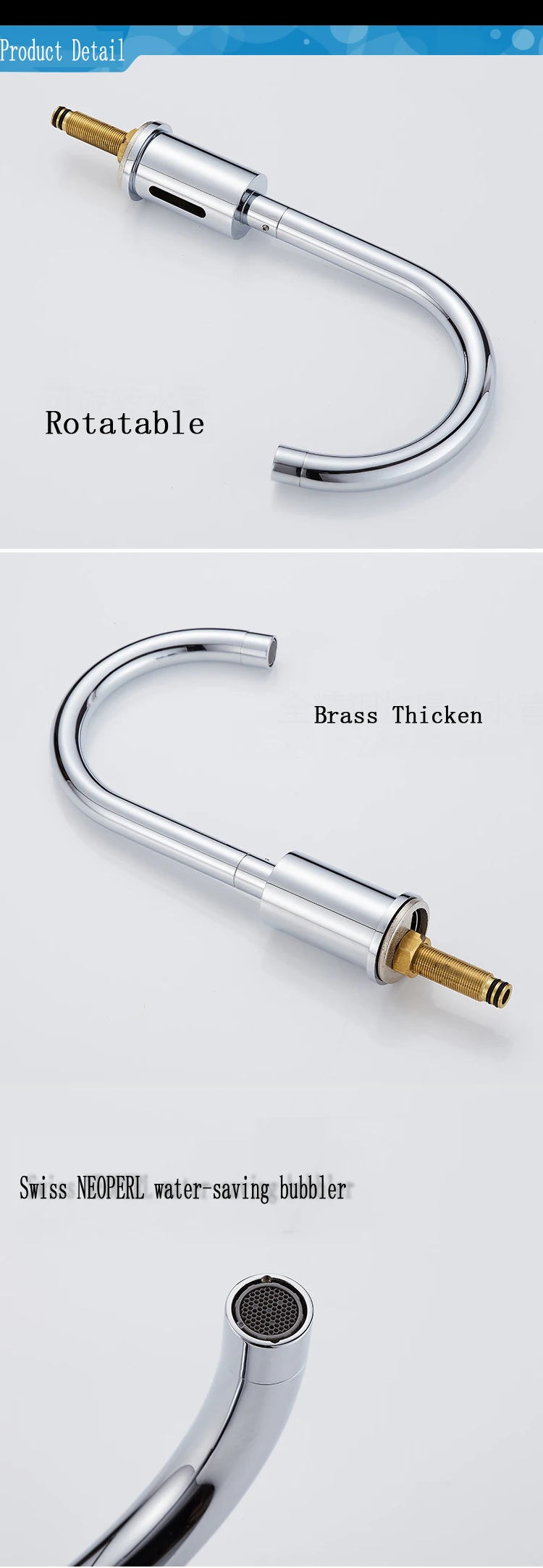 Modern Three Tap Hole Brass Basin Mixer supplier