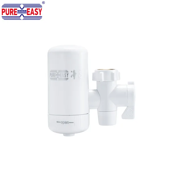 Pure Easy Manual Activated Carbon Faucet Water Filter for Household Use