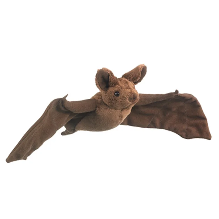 Living Nature Realistic Small Bat Stuffed Plush Animal Toy 24cm **FREE DELIVERY*