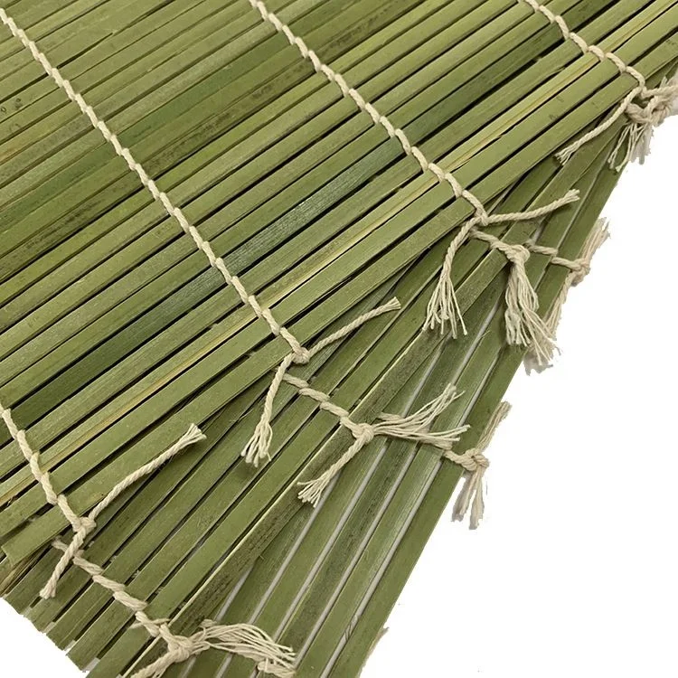 
Лидер продаж, японский Бамбуковый Коврик Для Роллинга суши 23*24 см, натуральный зеленый Бамбуковый ролл для суши, инструменты для приготовления пищи 