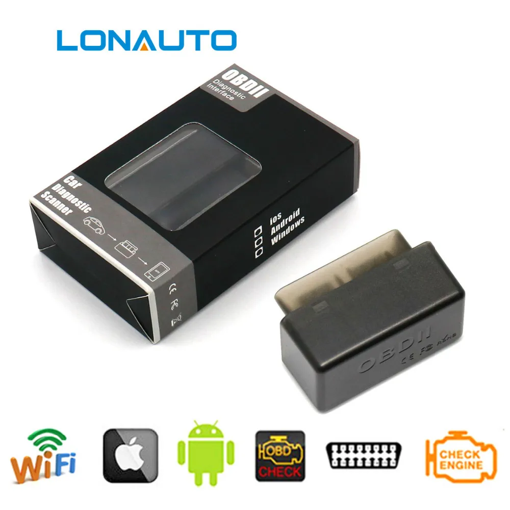 V01HW Wifi Code Reader Car Diagnostic Tool Multi Function Scanner Wifi OBD OBDii ELM327 Android IOS High Quality OBD2 Scanner