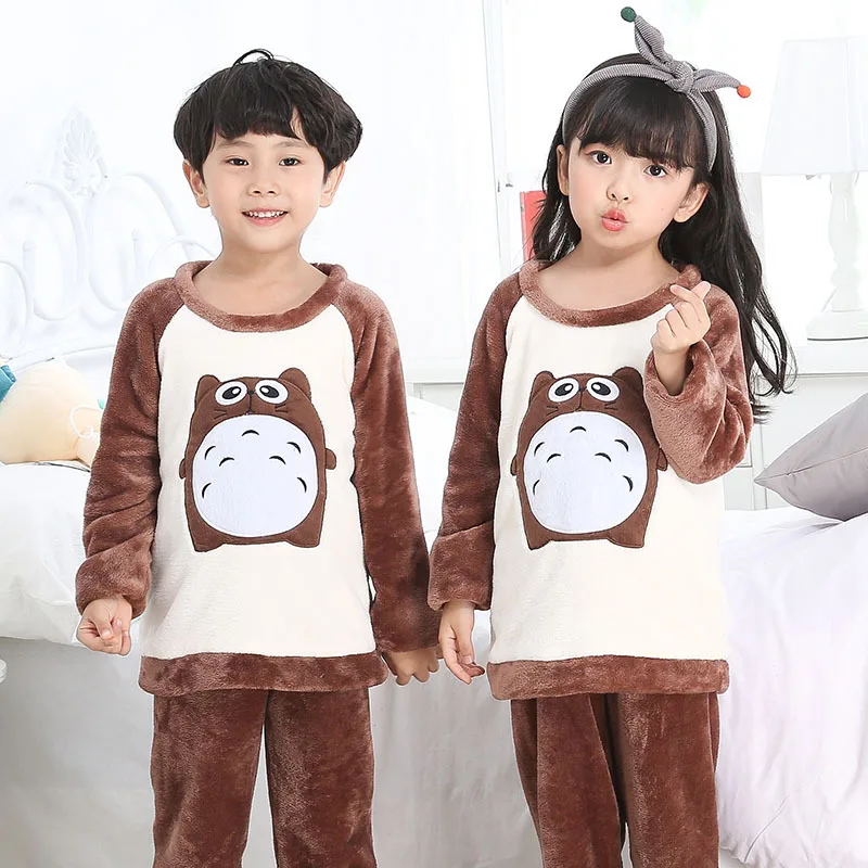 21 Hiver Pyjama De Dessin Anime Enfants Chambre Ensembles Flanelle Coton Thailande Garcons Filles Costume Bebe Vetements De Nuit Buy Ensembles De Chambre A Coucher Pour Enfants Vetements De Nuit En Coton Vetements