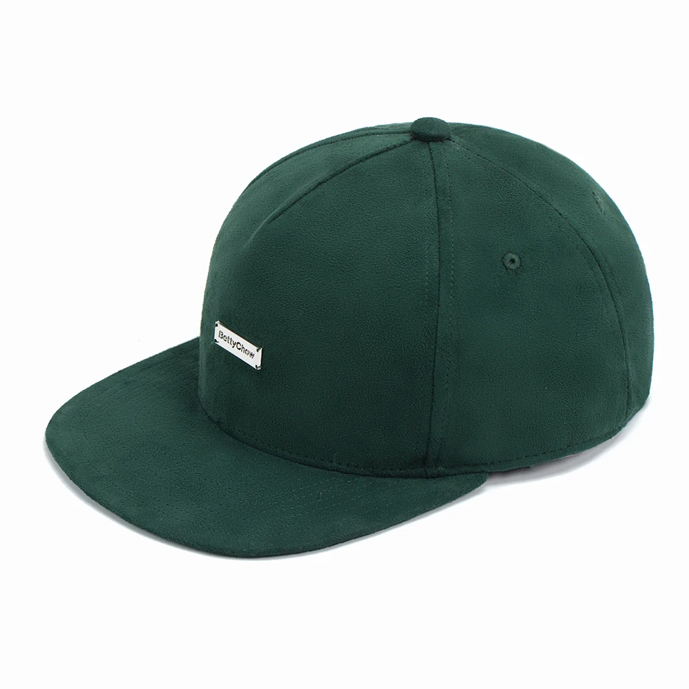 Source baoding high crown cap custom suede snapback blank hat on m