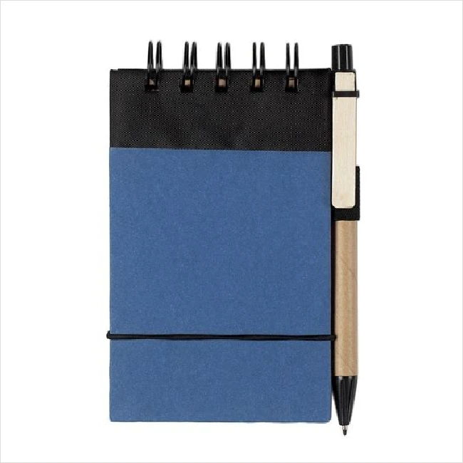 Экологичный мини-блокнот с ручкой фирменный переработанный рекламный блокнот логотипом ручка подарочный набор Обложка для дневника бумага принтом