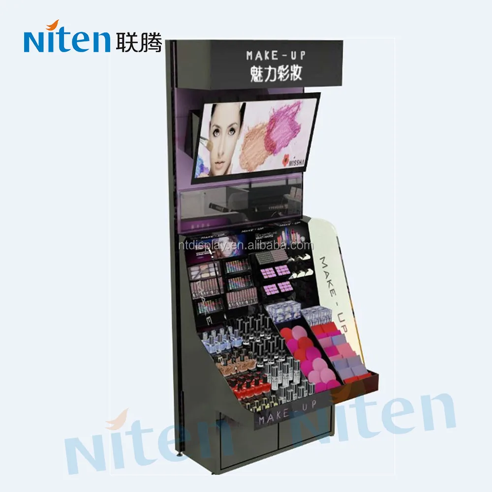 Makeup Cosmetic Display Stand Cosmetic Display Rack Stand for Sales