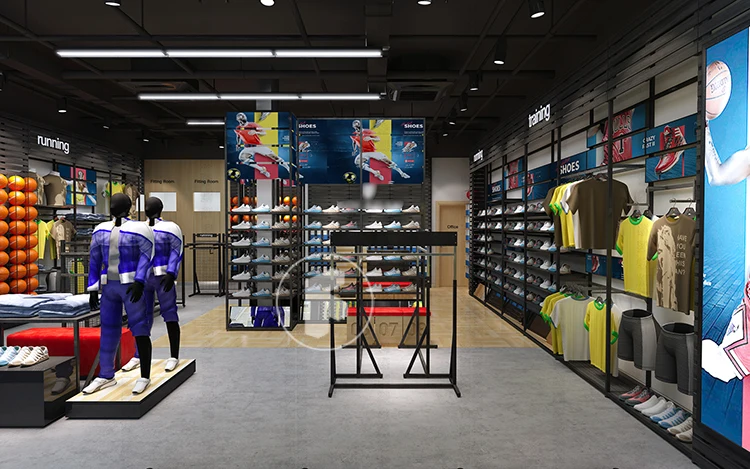 Source Modern New Design Sport Shop Interior layout Decoration