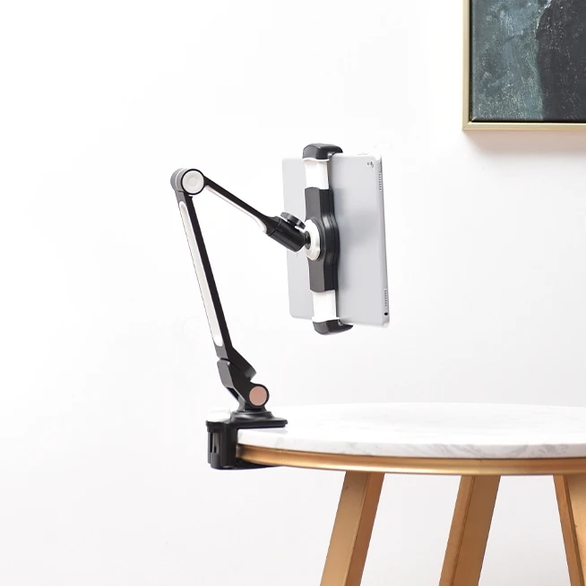 
Ленивый кронштейн алюминиевый регулируемый длинные руки гибкий держатель для мобильного телефона Подставка для планшета стол для планшета 
