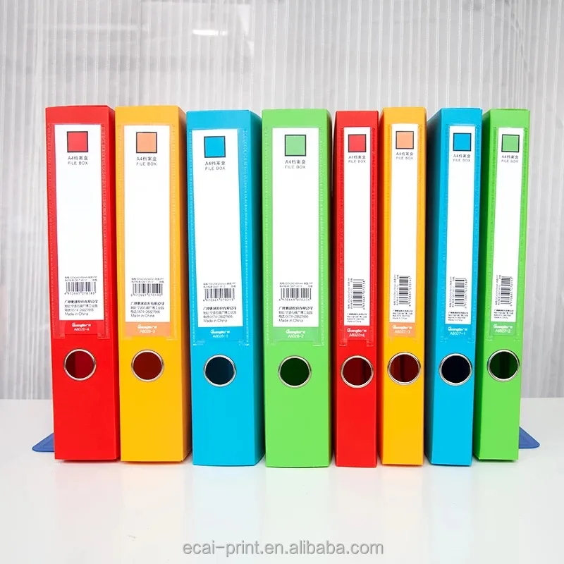 
 Индивидуальный пластиковый ящик для хранения файлов формата А4  