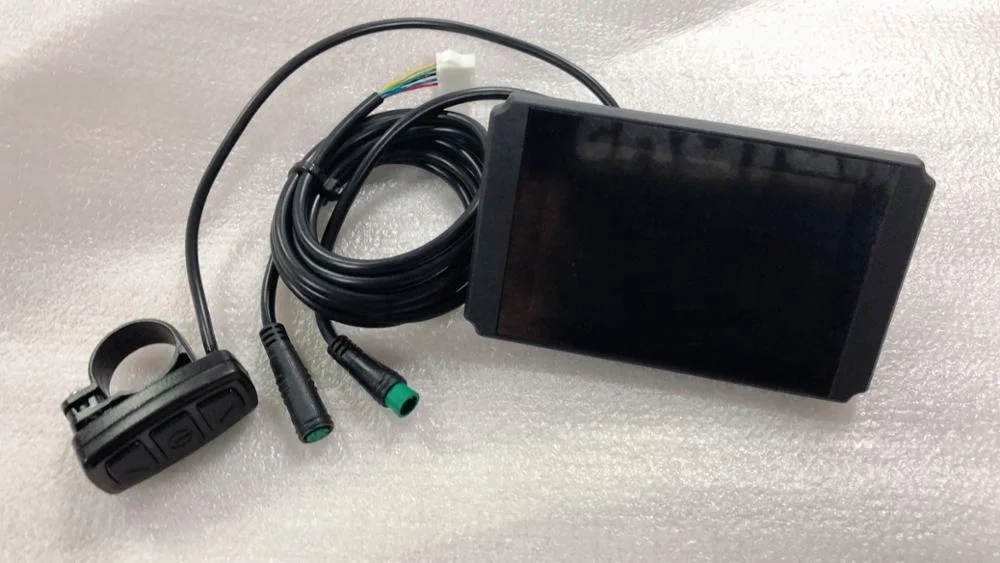 Кгс водонепроницаемый цветной дисплей электрический велосипед измеритель скорости вращения ротора для е-байка ЖК-дисплей KT LCD8H KT-LCD8 USB порт ограничение