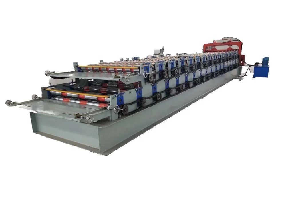 Corrugated Sheet Metal Roofing Roll Forming Machine