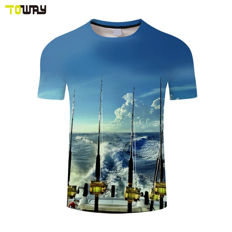 BETHERIVAL Professional Custom Plain Fishing T-shirt