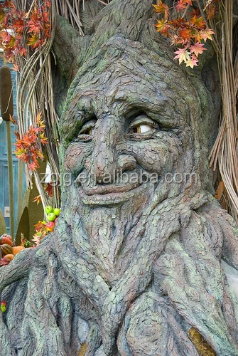 Toy Store Indoor Talking Tree with Movements and Sound Fiberglass and Resin Steel for Shopping Mall Exclusive Promotion