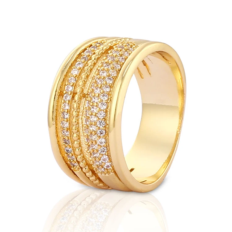 ANIID Dubai Gold Color Ring For Women Resizable Brazilian Wedding Bride  Arabic Ethiopian Finger Ring Nigerian Jewellery Moroccan | Lazada Singapore
