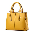 OLB013 Lady Fashion Top-handle Cross Body Handbag Middle Size Purse Durable Leather Tote Bag