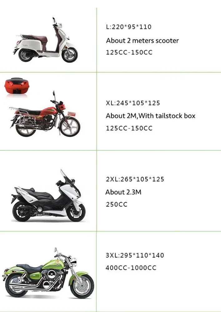 Универсальные чехлы для мотоцикла защита от УФ излучения пылезащитные Чехлы L XL 2XL