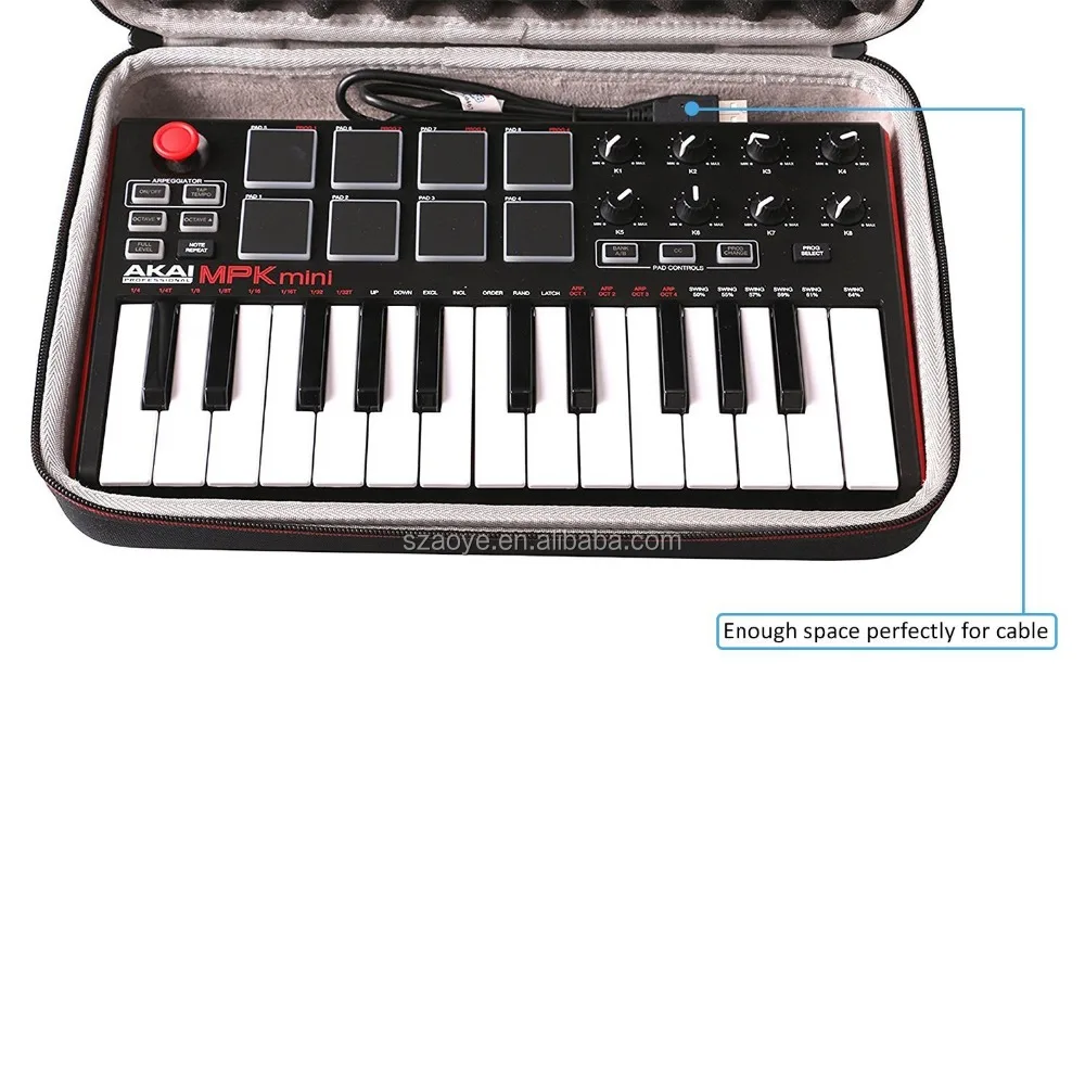 XANAD Schutzhülle für Akai Mpk Mini MK3 Mkii Play/Arturia Minilab Mkii