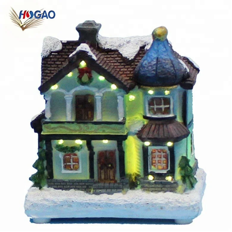 Идея для нового товара товары ручной работы праздничные подарки домашний декор набор рождественской деревни светодиодные лампы