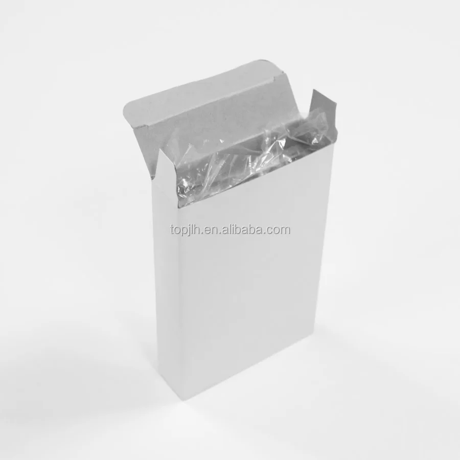 Подарочный сублимационный пустой металлический портсигар с белой металлической вставкой