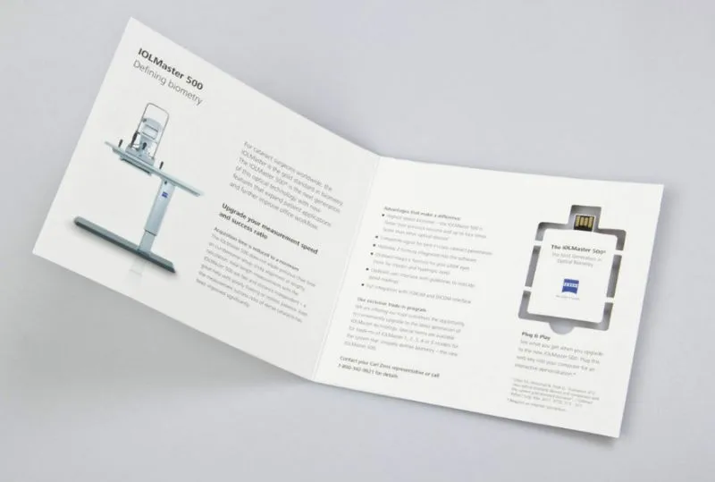 A4 A5 Size Webkey, 1MB Usb Memory Card  Paper Webkeys With Customize Url Link