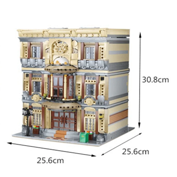 XingBao 01005 5052Pcs Genuine Creative MOC City Series The Maritime Museum Set Children Building Blocks Bricks Toys Model Gifts-777009