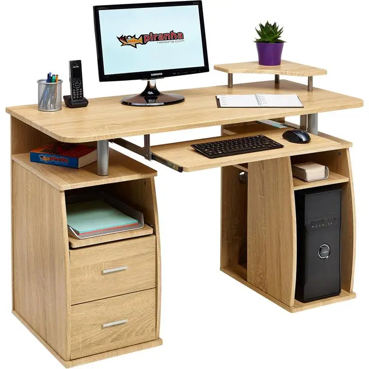 Office Desk Computer Desk Practical Desk Made From Wood