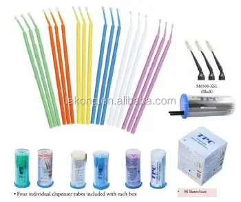 1000 Suggerimenti applicatore micro spazzola micro spazzola regolare 1000 Suggerimenti applicatore micro spazzola micro spazzola regolare