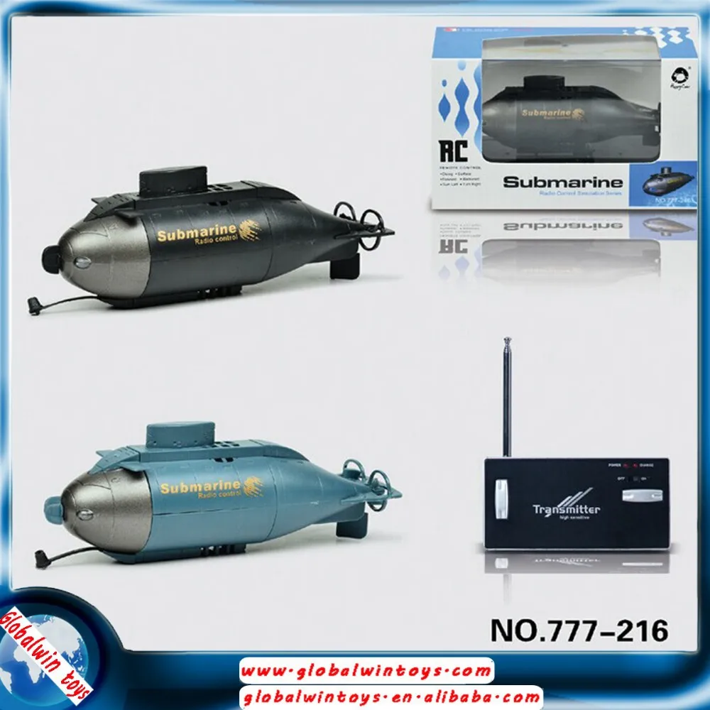 Newest Mini Underwater Toy GW-T777-216 6ch Rc Submarine Semi Boat Remote Control for Kids