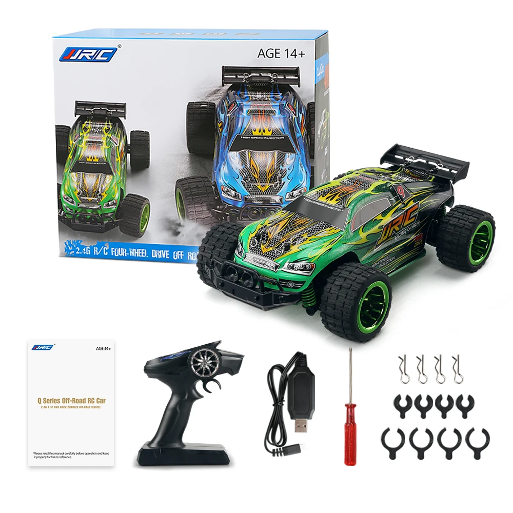JJRC Q36 RC Car 4WD 18Mph4x4 Bugg 1:26 Scale Buggy Monster Car Toy