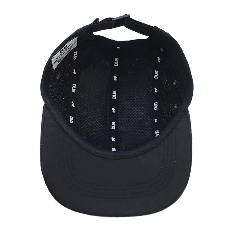 Wholesale Snapback Waterproof Running Five Panel Camp Cap New York Baseball Sport Cap Nylon 5 3987