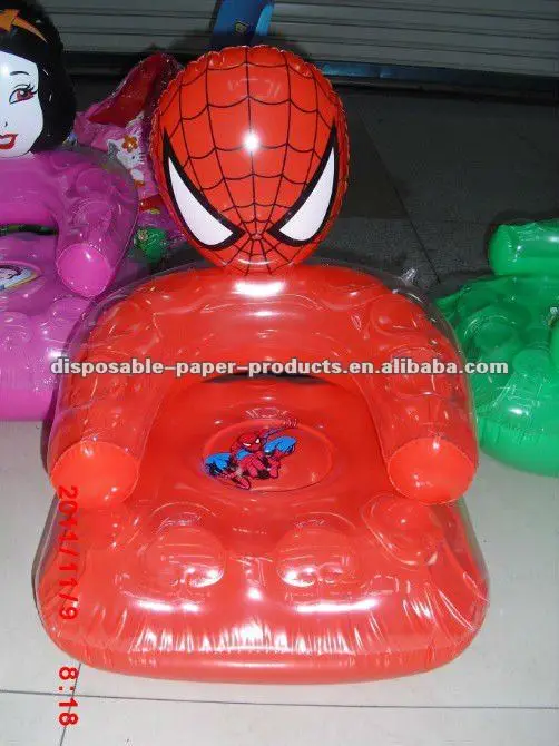 spiderman inflatable chair